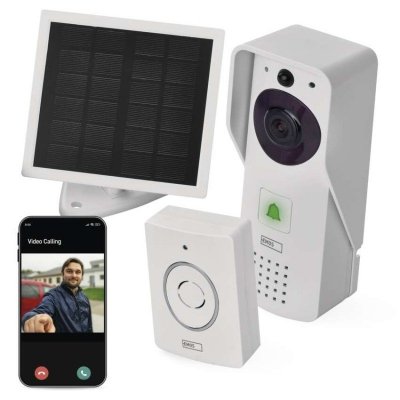 GoSmart dzwonek wideo IP-09D z WiFi, akumulatorem i panelem solarnym