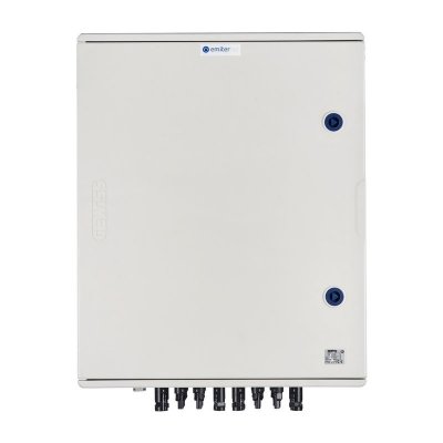 Rozdzielnica przył. DCAC hermetyczna IP66 EMITER z ogranicznikiem przepięć DC Dehn 1000V typu 2, 6 x łańcuch PV, 6 x MPPT // ogr