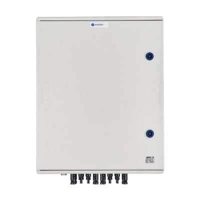 Rozdzielnica przył. DCAC hermetyczna IP66 EMITER z ogranicznikiem przepięć DC Dehn 1000V typu 1+2, 5 x łańcuch PV, 5 x MPPT // o