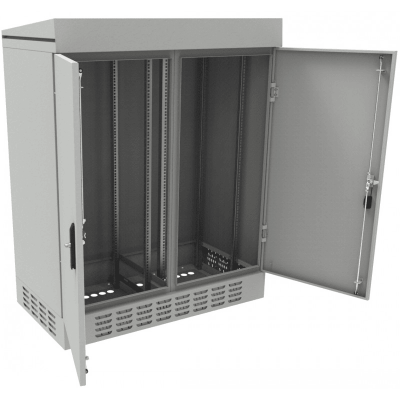 Szafa zewnętrzna wolnostojąca 19&quot; 2x25U 1170x1440x610mm