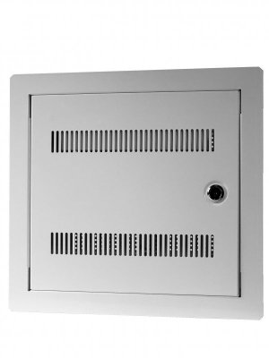 Telekomunikacyjna skrzynka mieszkaniowa p/t EmiterNet typ PW1Z (z zamkiem), 355x330x92mm szer./wys./gł.