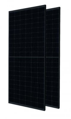 Moduły pv JA Solar, mono-Si, dwustronny, ogniwa połówkowe N-type 182mm 16-BB, 2x60psc, kable ok. 120cm, moc STC 500Wp, wym.:1953