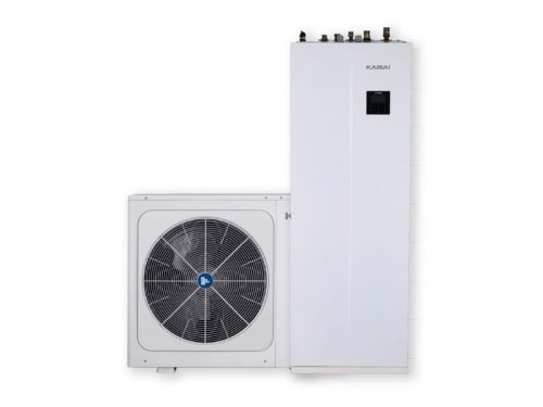 Pompa ciepła split 10kW ze zbiornikiem CWU 240l (KMK-240L-100RY3/KHA-10RY1)