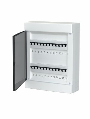 Rozdzielnica modułowa natynkowa plastikowa 2x12 IP40 C.1324-P Pawbol