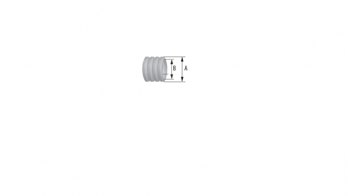 Rura karbowana PCV z pilotem 6160-25P Pawbol