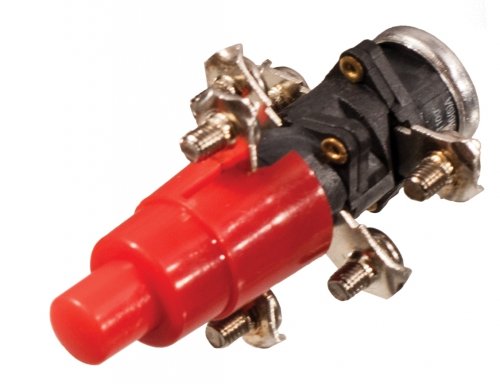 Wyłącznik termiczny 3-fazowy, 16A, 250V, czerwony, IP20, B.1123, Pawbol