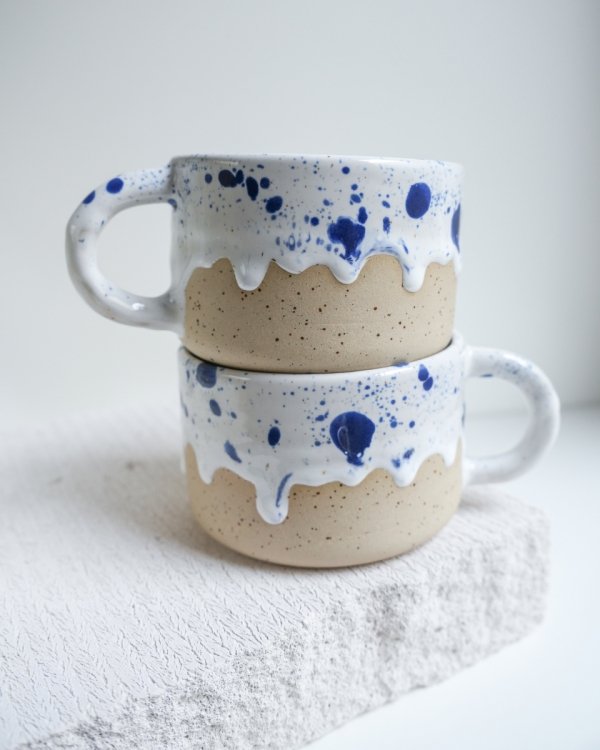 Kubek w ciapki 280ml