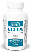 EDTA 250mg 1000mg- 180 kapsułek, Detox, Cardiovascular - Effective chelator