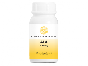 Kwas alfa liponowy ALA 0.25 mg - 90 kapsułek Alpha Lipoic Acid