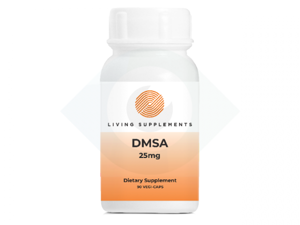 DMSA 25mg  90 kapsułek - chelatacja chelacja rtęci ołowiu