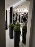 Lustro Glamour 1200mm x 2400mm faza 12mm