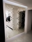 Lustro Glamour 700mm x 2100mm faza 12mm
