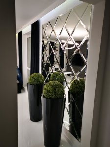 Lustro Glamour 1200mm x 2400mm faza 12mm