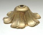 Podkloszówka mosiężna, części mosiężne do lamp,odlew