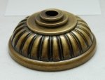 Podkloszówka metal patyna, pokrywka, części do lamp