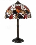 Lampka witrażowa nocna biurkowa JESIEŃ H-48 cm