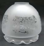 Klosz szklany do lamp, żyrandoli, klosz E27
