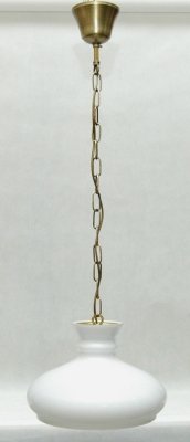 Lampa wisząca mosiężna alladyn, różne kolory kloszy 