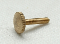 3x śruba do lampy plafonowa M3/12mm Ø10mm mosiądz 