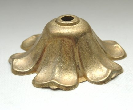 Podkloszówka mosiężna, części mosiężne do lamp,odlew