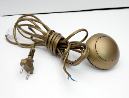 Kabel przewód z wtyczką i wyłącznikiem 3,5m do lampki