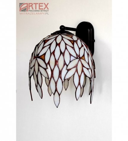 Lampa ścienna kinkiet witraż Niagara 22cm