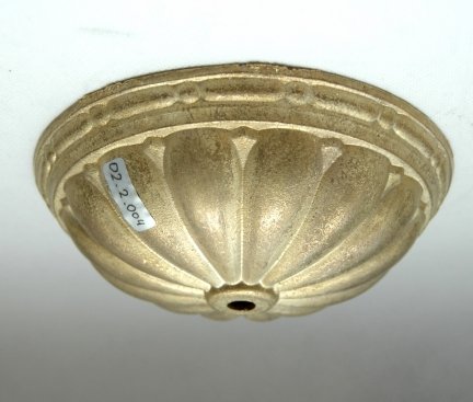 Podsufitka mosiężna, części mosiężne do lamp