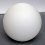 Klosz szklany kula zamknięta 15cm E27 do lamp, otwór 7cm 