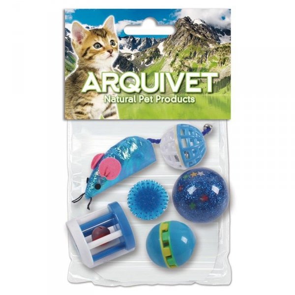 ARQUIVET Mix zabawek dla kota 6 szt