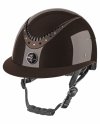 Kask Fair Play APOLEUS SHINY W-V szeroki daszek brązowy 