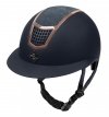Kask Fair Play QUANTINUM ECLIPSE ROSEGOLD W-V szeroki daszek  granat