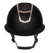 Kask Fair Play QUANTINUM CHIC ROSEGOLD W-V szeroki daszek,  czarny 