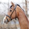 Ogłowie Anatomiczne Kavalkade „Florina”- nachrapnik angielski KavalSH4 - czarne