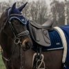 Czaprak jeździecki Horka Pro Velvet niebieski