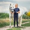 Koszulka polo Horka Venice niebiesko-różowa