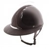 Kask Antares Shagreen Premium Glossy Eclipse - szeroki daszek - Brązowy