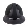 Kask Antares Classic Eclipse - szeroki daszek - Czarny
