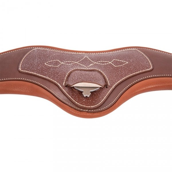 Popręg Anatomiczny Antares Easy Clip - brązowy