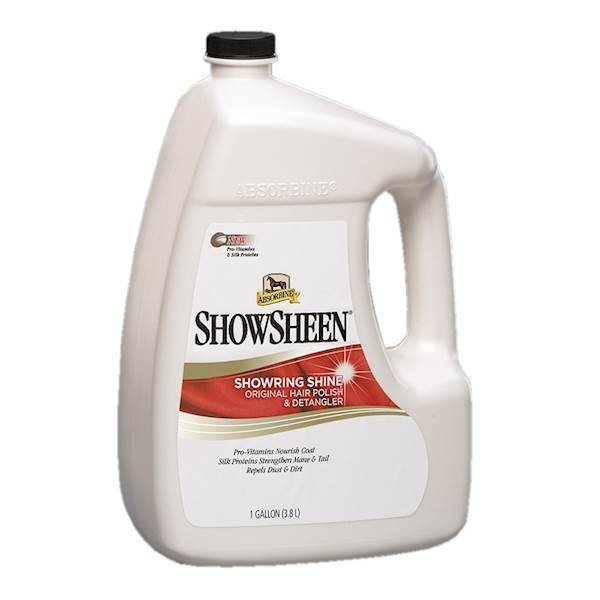 Absorbine ShowSheen Hair Polish &amp; Detangler - preparat do grzywy i ogona  kanister 3,8 l