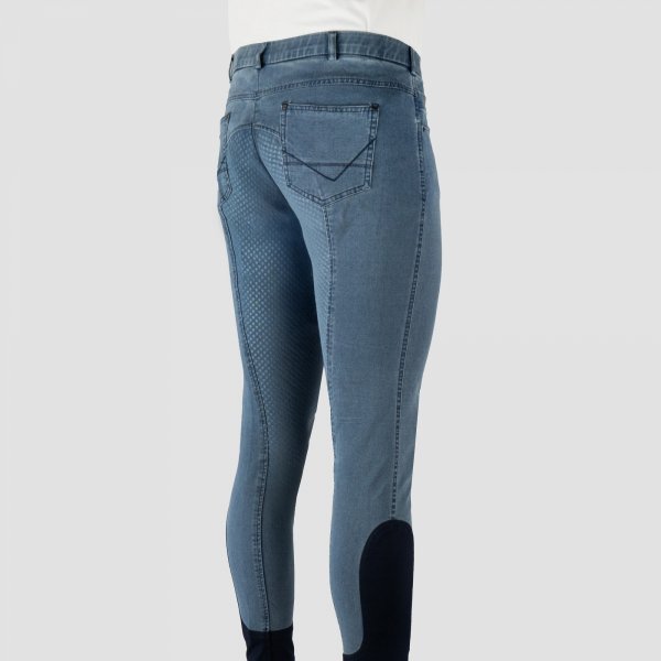 Bryczesy męskie HORKA Jeansowe STAN - denim