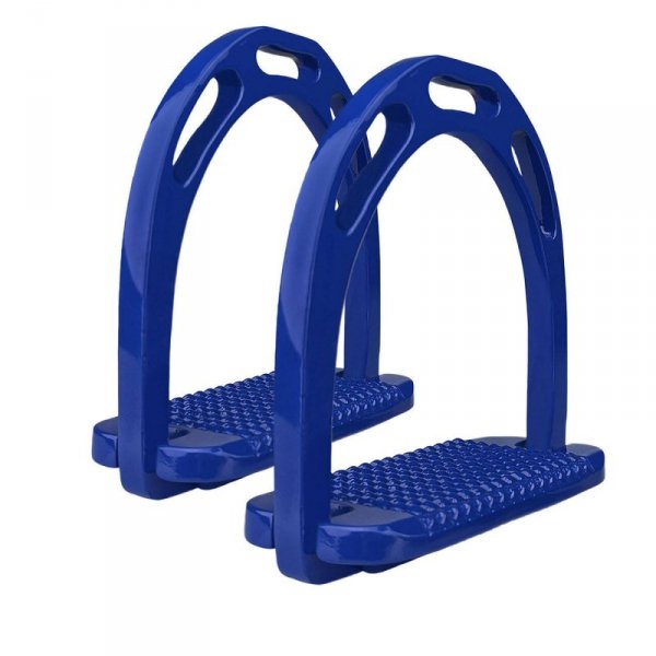 Strzemiona York Aluminium niebieskie 12 cm