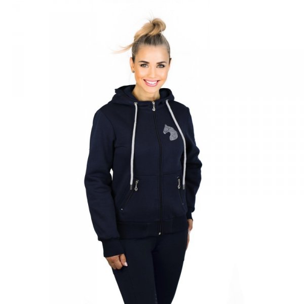 Bluza Horsenjoy Born To Ride zipper dziecięca