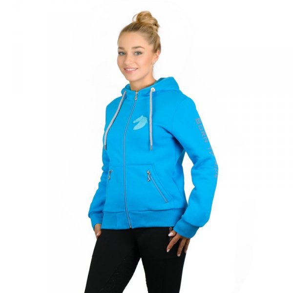 Bluza Horsenjoy Born To Ride zipper dziecięca