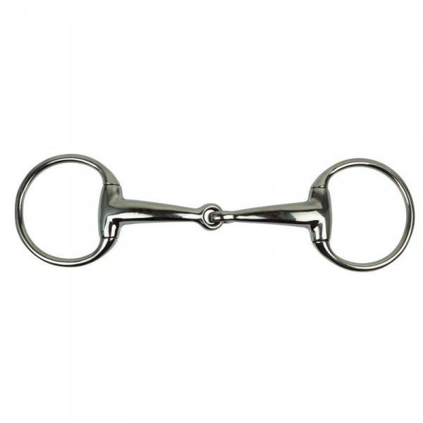 Wędzidło York anatomiczne oliwkowe pojedynczo łamane 17 mm