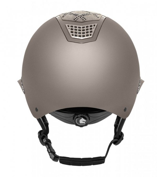 Kask z Szerokim Daszkiem Fair Play QUANTINUM 2.0 W-V SPOTLIGHT MATT  SILVER migdałowy 