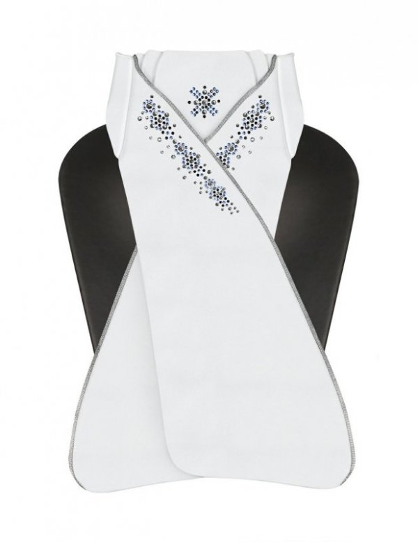 Plastron Fair Play SELENE jasnoniebieski