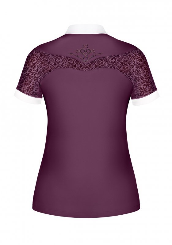 Koszulka konkursowa Fair Play ROZZIE VG  jagodowy