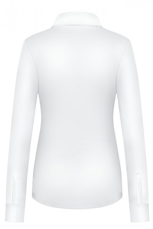 Koszulka konkursowa dł. ręk. Fair Play INGRID    LS VINTAGE GOLD biały