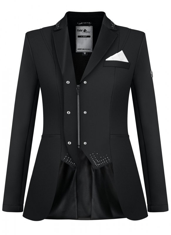 Krótki frak ujeżdżeniowy FP DANIELLE  czarny