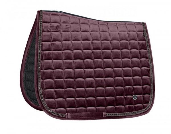 Czaprak z Włóknami Cermicznymi Fair Play MILLARITE jagodowy  - ujeżdżeniowy